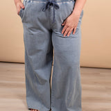 Lucy Soft Wash Wide Leg Pants - K & Company