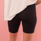 Maddy Ribbed Biker Shorts