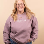Mama in Bloom Embroidered Crewneck - K & Company