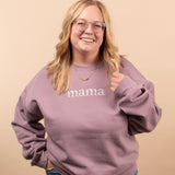 Mama in Bloom Embroidered Crewneck - K & Company