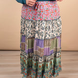 Meadow Mosaic Midi Skirt - K & Company