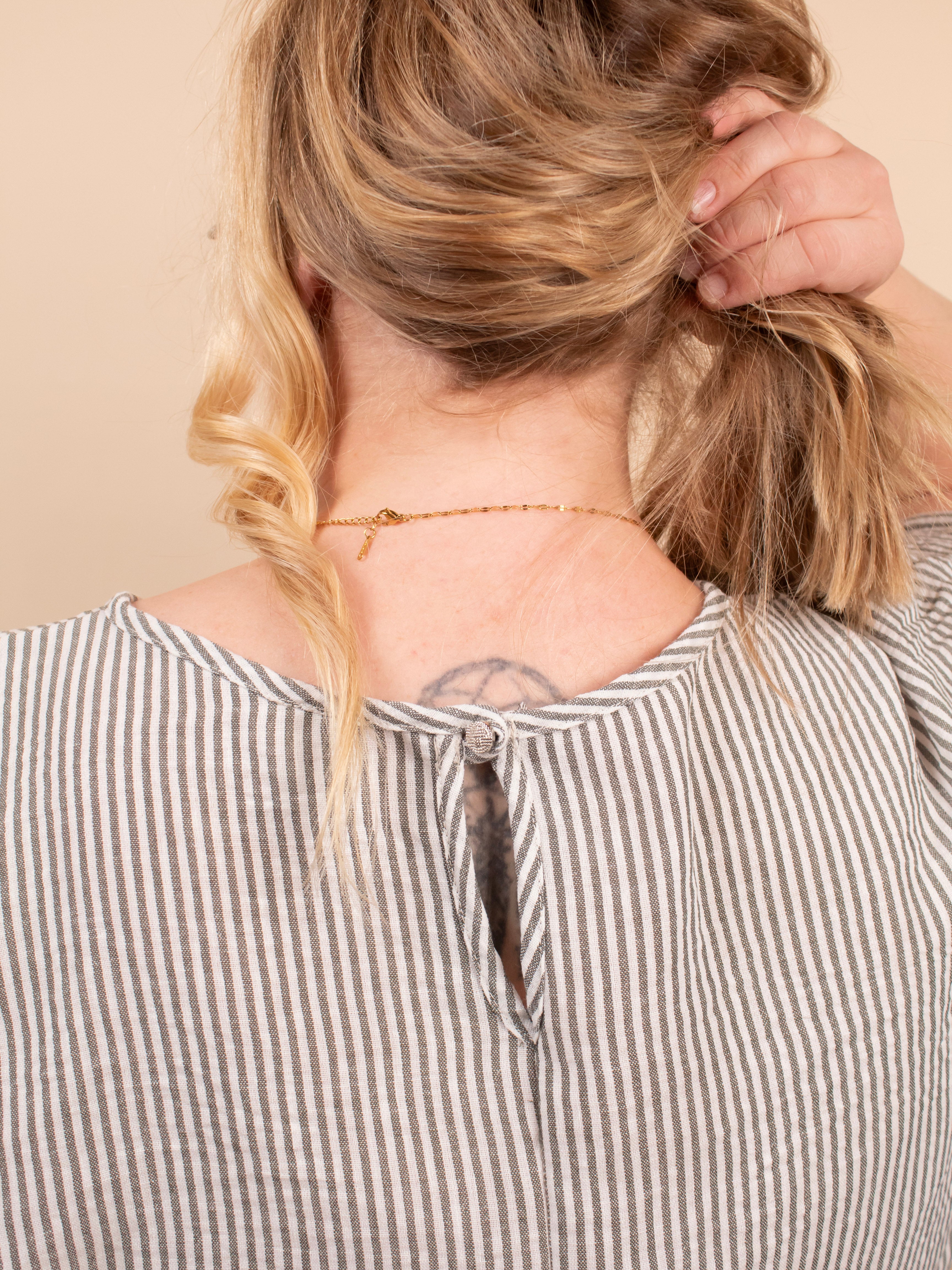 Meadow Stripe Blouse - K & Company
