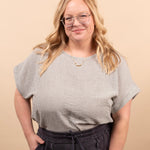 Meadow Stripe Blouse - K & Company