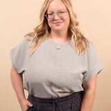Meadow Stripe Blouse - K & Company