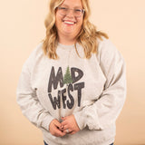 Midwest Pines Graphic Crewneck