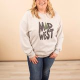 Midwest Pines Graphic Crewneck