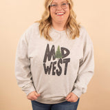 Midwest Pines Graphic Crewneck