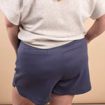 Millie Everyday Scuba Shorts in Blue - K & Company