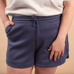 Millie Everyday Scuba Shorts in Blue - K & Company