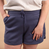Millie Everyday Scuba Shorts in Blue - K & Company