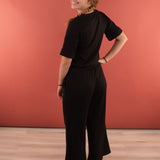 Moonlit Magic Ribbed Slouchy Set - Pants