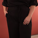 Moonlit Magic Ribbed Slouchy Set - Pants