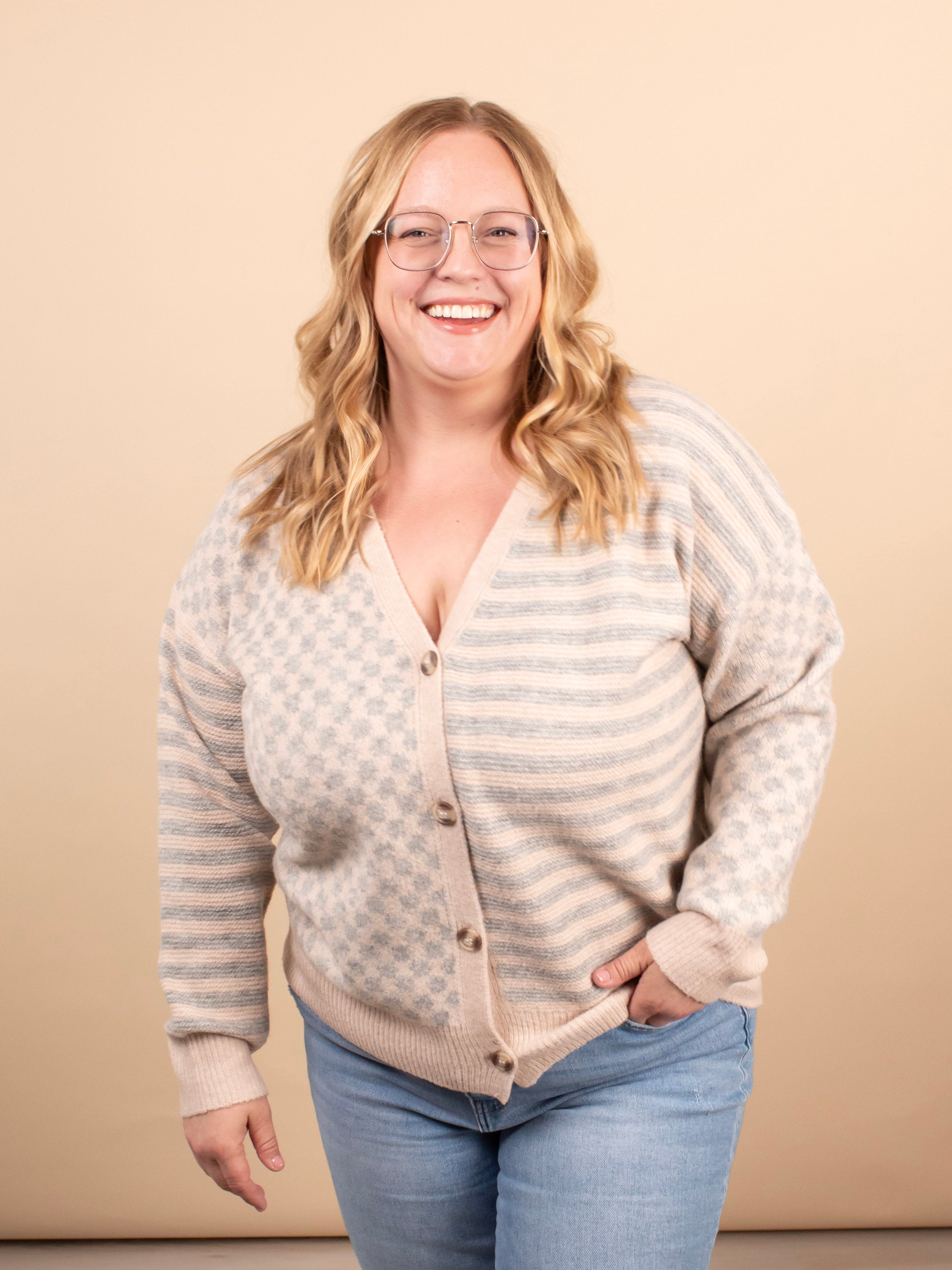 Nora Soft Blend Button Cardigan - K & Company