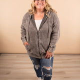 Blakeley Dark Wash Distressed Skinny Jeans