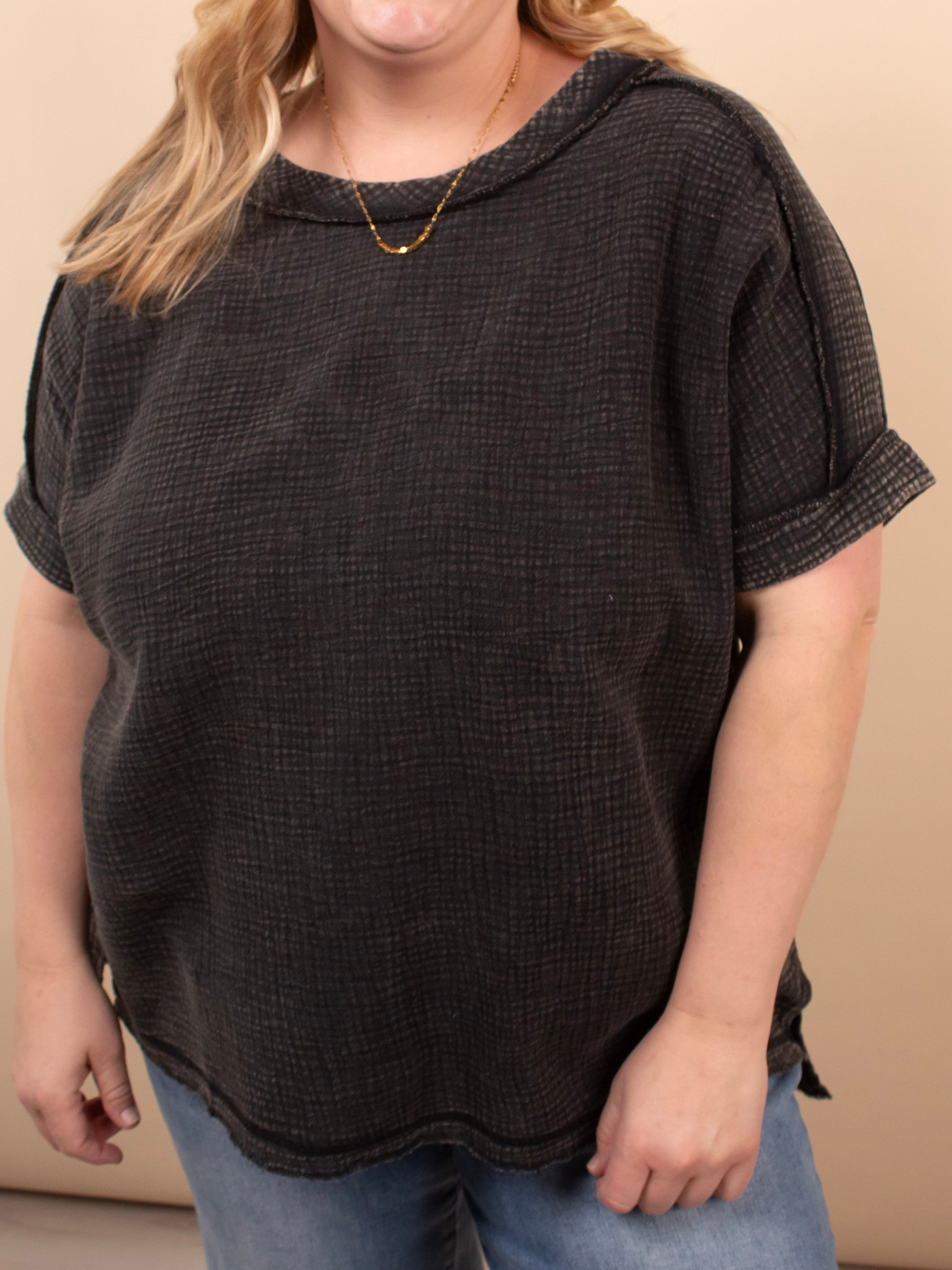 On Repeat Gauze Tee - K & Company