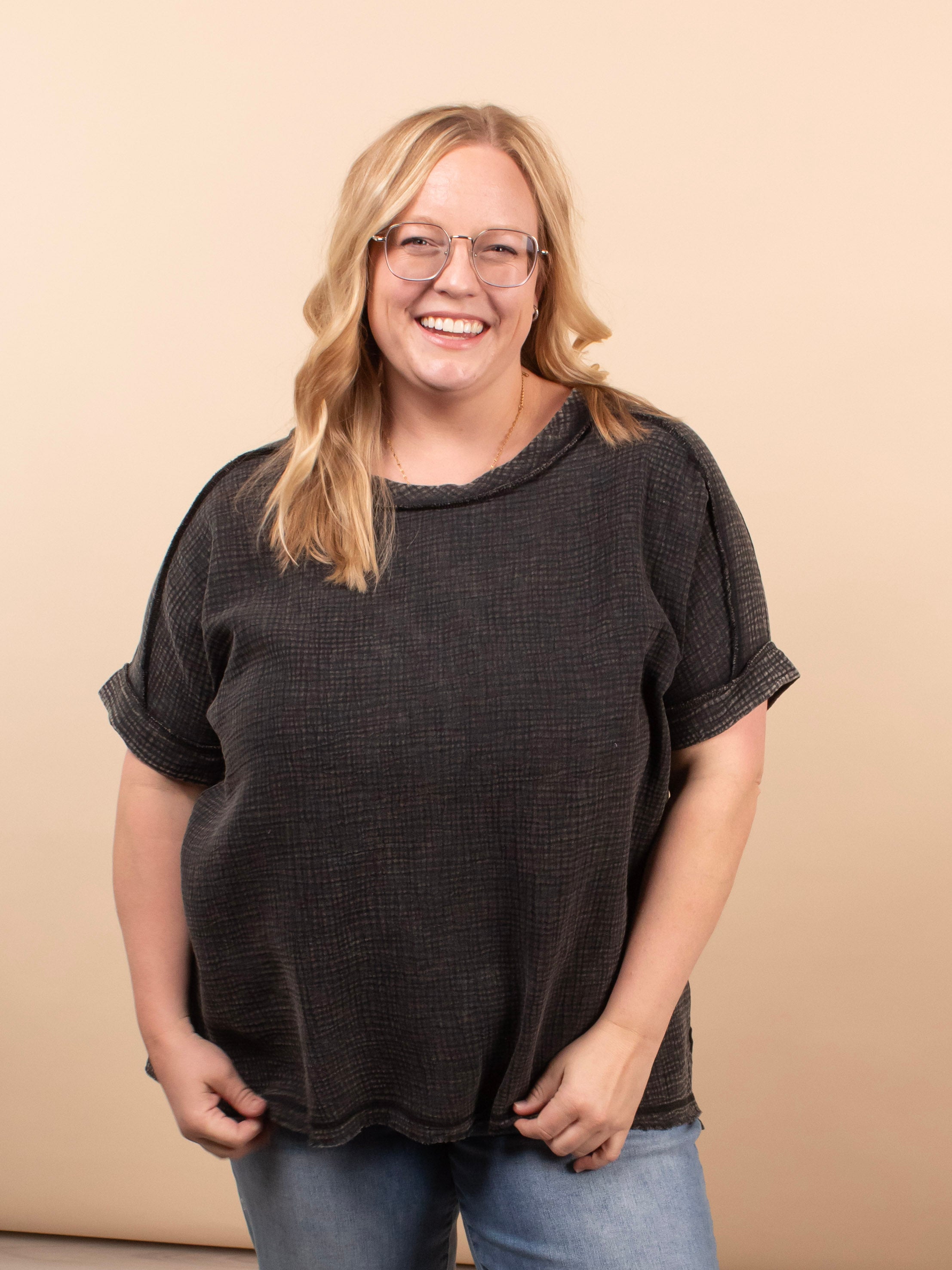 On Repeat Gauze Tee - K & Company
