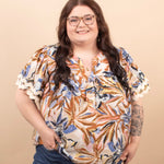 Painted Petals Top - K & Company