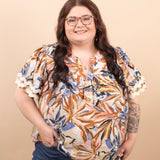 Painted Petals Top - K & Company