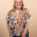 Painted Petals Top - K & Company