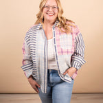 Patchwork Breeze Button Up - K & Company