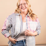 Patchwork Breeze Button Up - K & Company