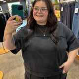 Reese Exposed Seam Top (Top Only)