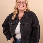 Risen Classic Denim Jacket – Black Wash - K & Company