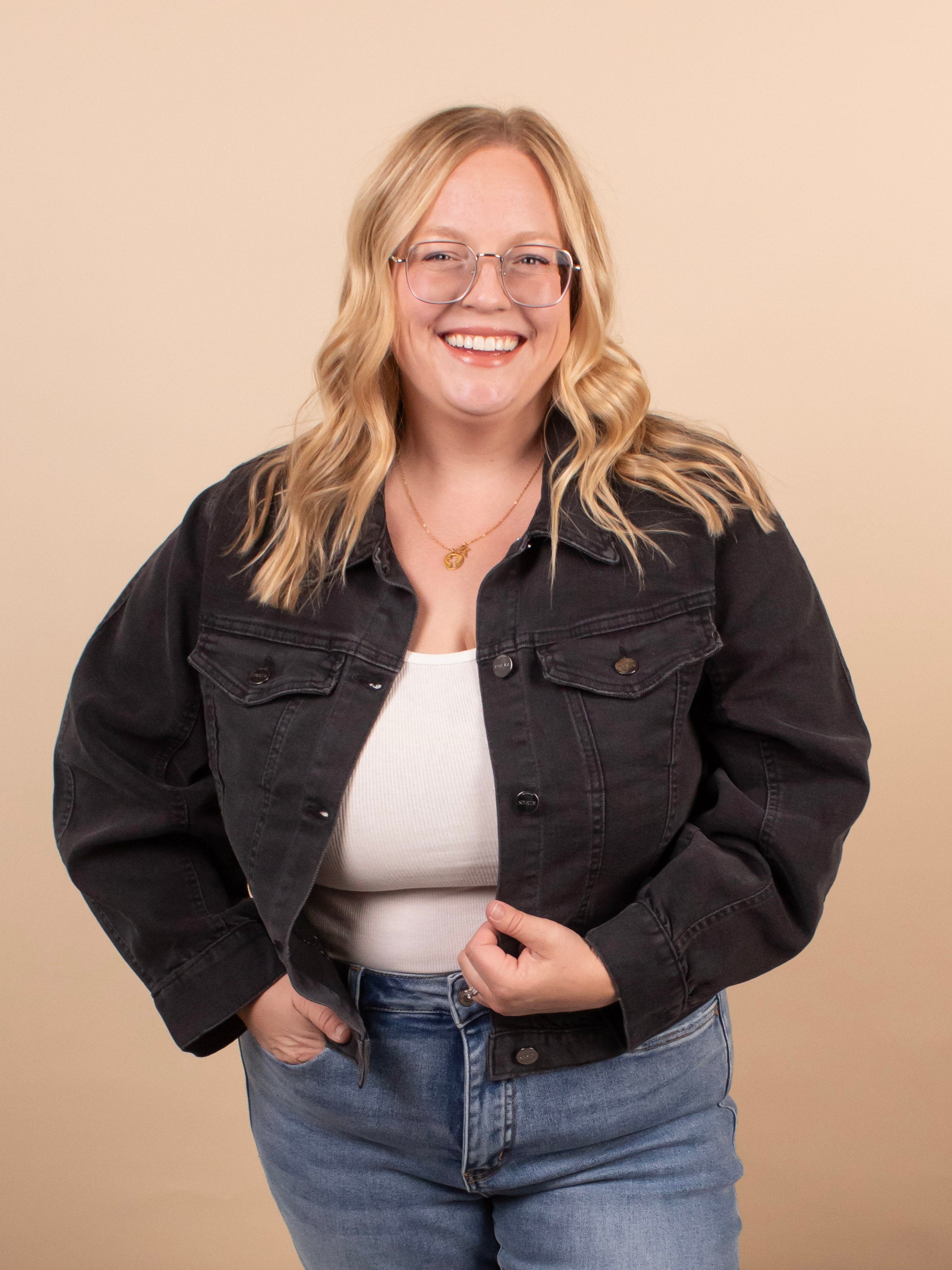 Risen Classic Denim Jacket – Black Wash - K & Company