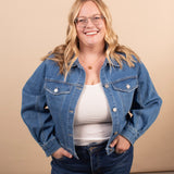 Risen Classic Denim Jacket – Medium Wash - K & Company