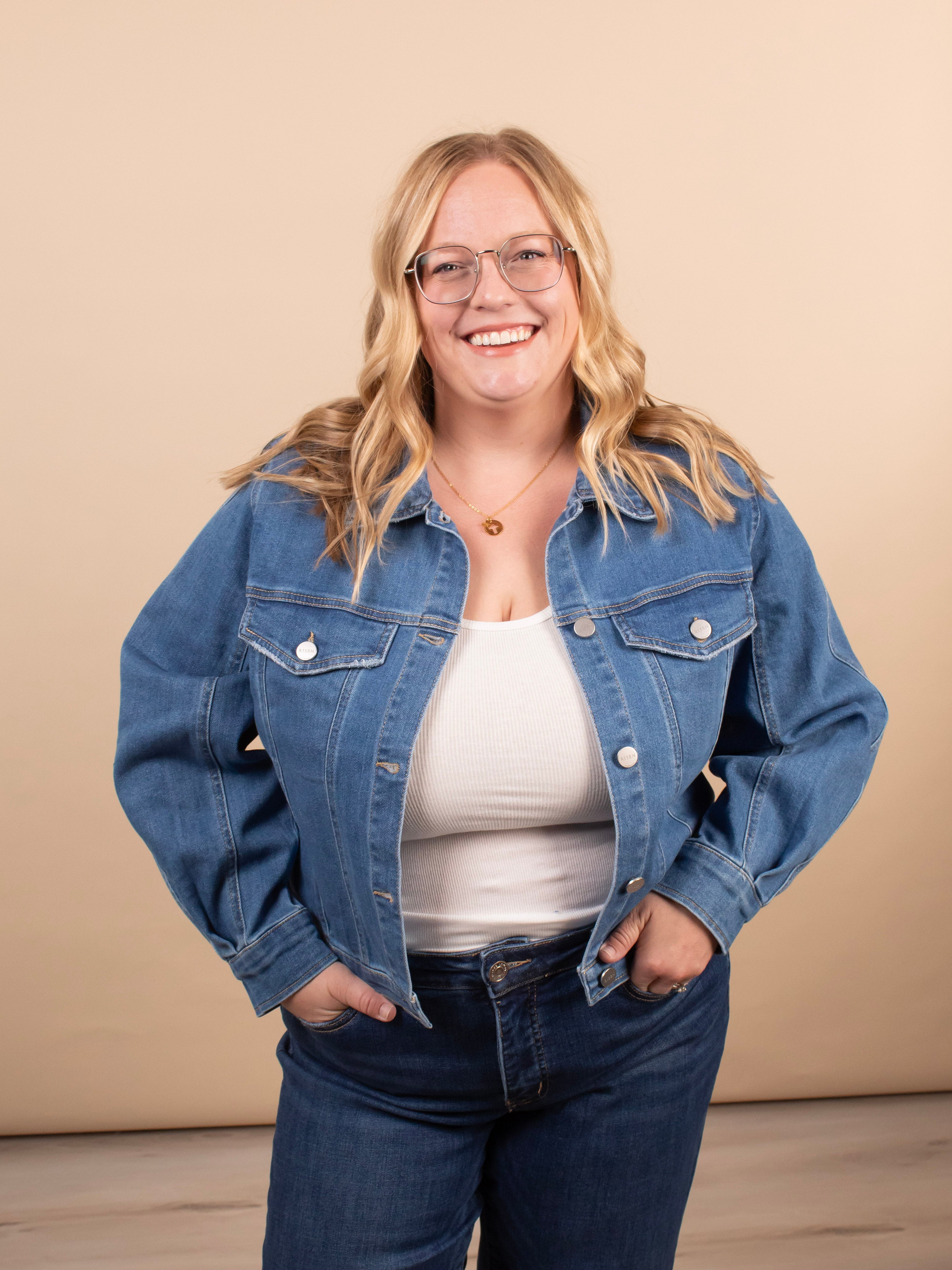 Risen Classic Denim Jacket – Medium Wash - K & Company