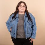 Risen Off-Duty Cargo Denim Jacket - K & Company