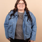 Risen Off-Duty Cargo Denim Jacket - K & Company