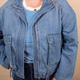 Risen Off-Duty Cargo Denim Jacket - K & Company