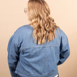 Risen Off-Duty Cargo Denim Jacket - K & Company