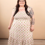 Rosalie Smocked Midi Dress - K & Company