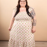 Rosalie Smocked Midi Dress - K & Company