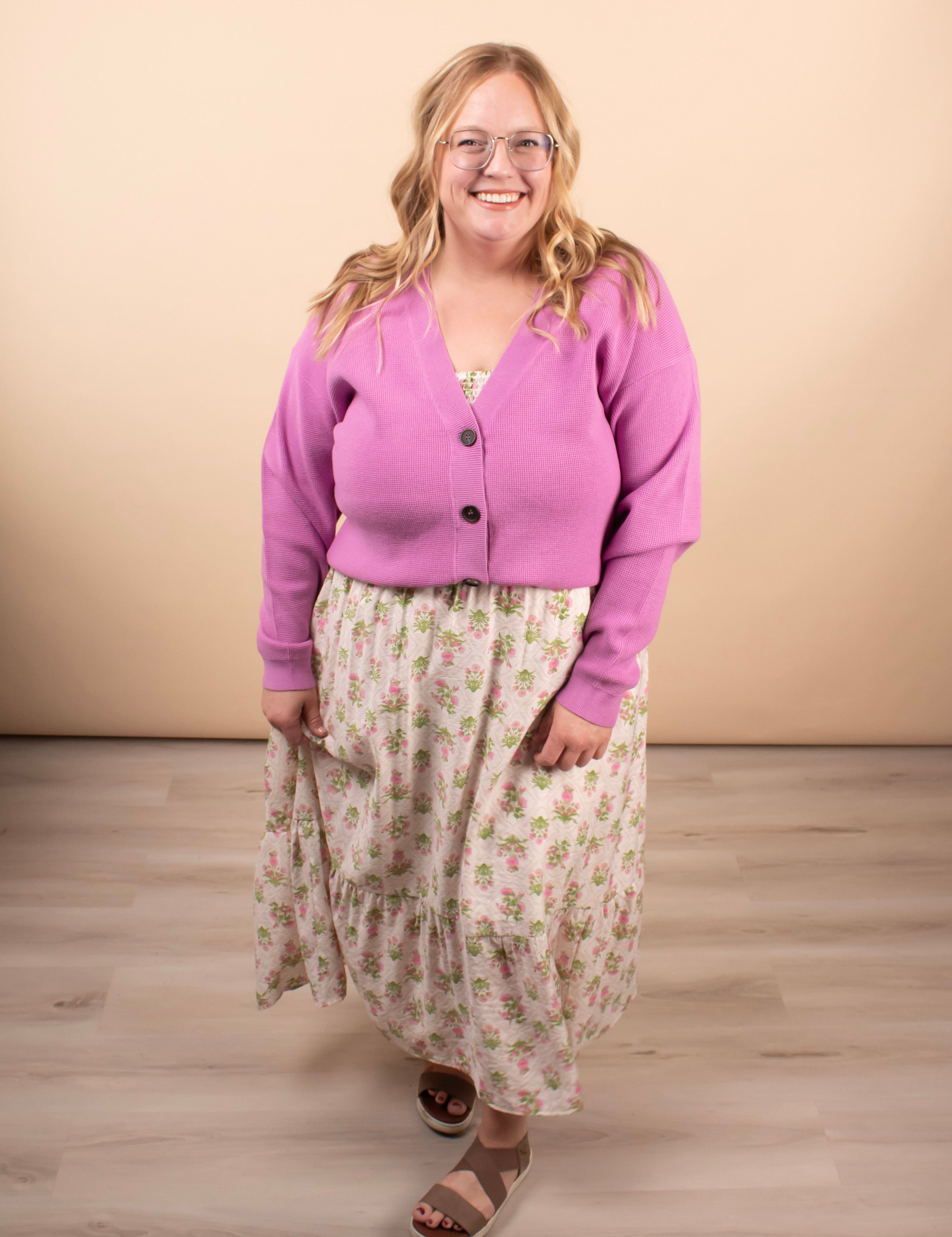 Rosalie Smocked Midi Dress - K & Company