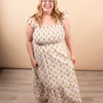 Rosalie Smocked Midi Dress - K & Company