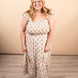 Rosalie Smocked Midi Dress - K & Company