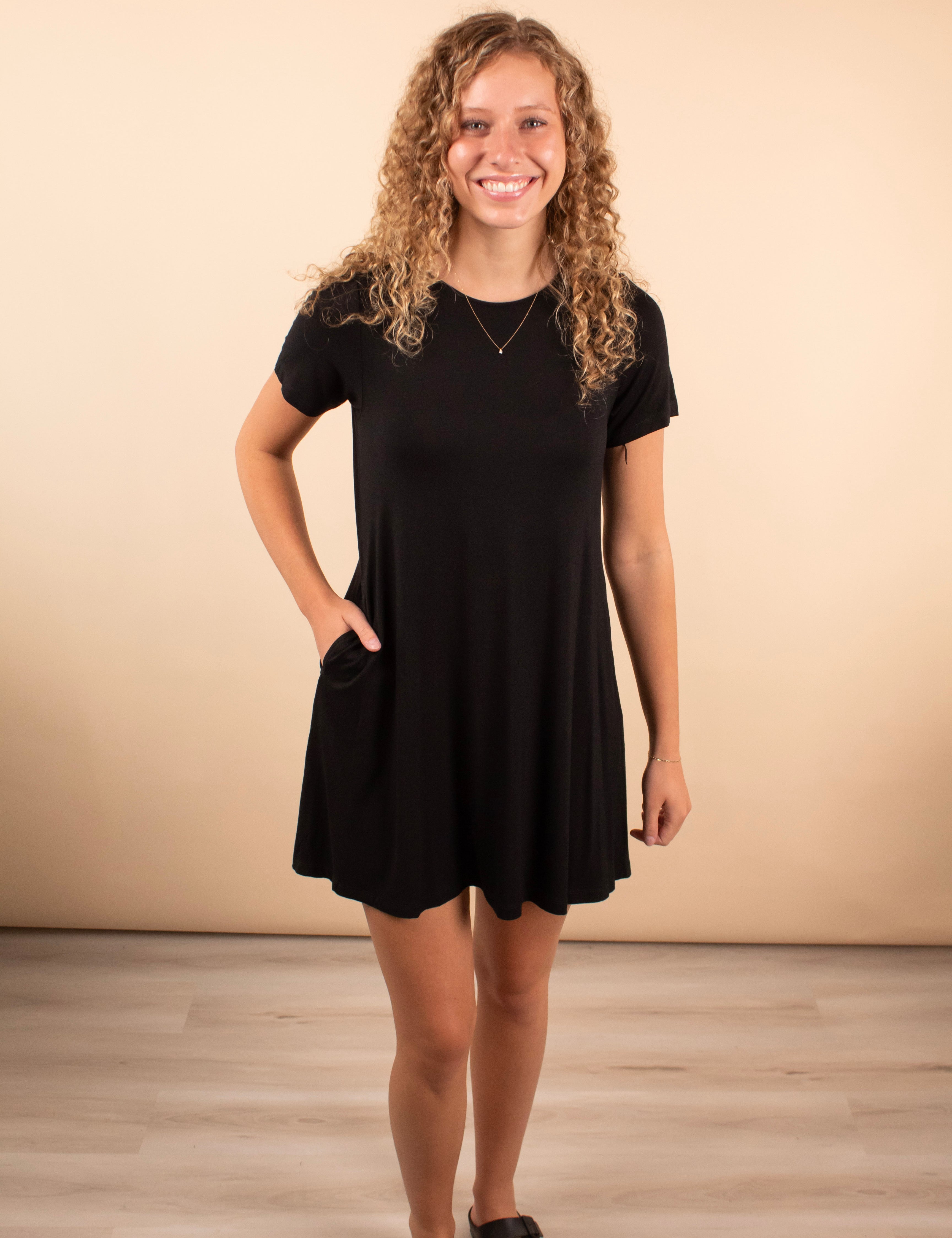 Roxy Swing Dress in Black 3XL Roxy Swing Dress in Black 3XL