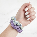 Floral Scrunchie Set in Purple - K & Company