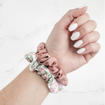 Floral Scrunchie Set in Pink - K & Company