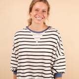 Sloane Oversized Striped Pullover