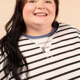 Sloane Oversized Striped Pullover
