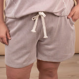 Slow Morning Ribbed Shorts - *Shorts Only* - K & Company