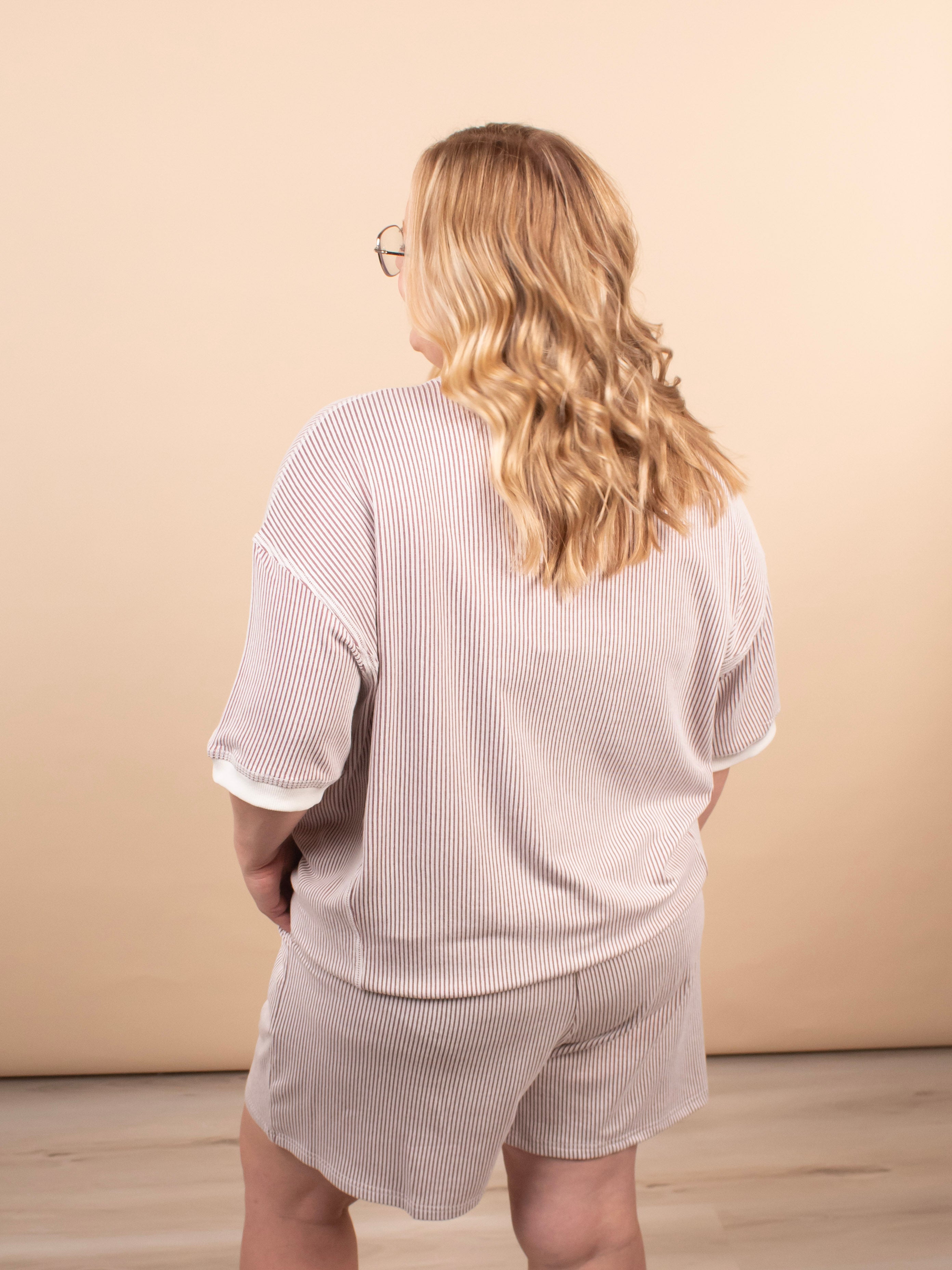 Slow Morning Ribbed Top - *Top Only* - K & Company