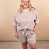 Slow Morning Ribbed Top - *Top Only* - K & Company