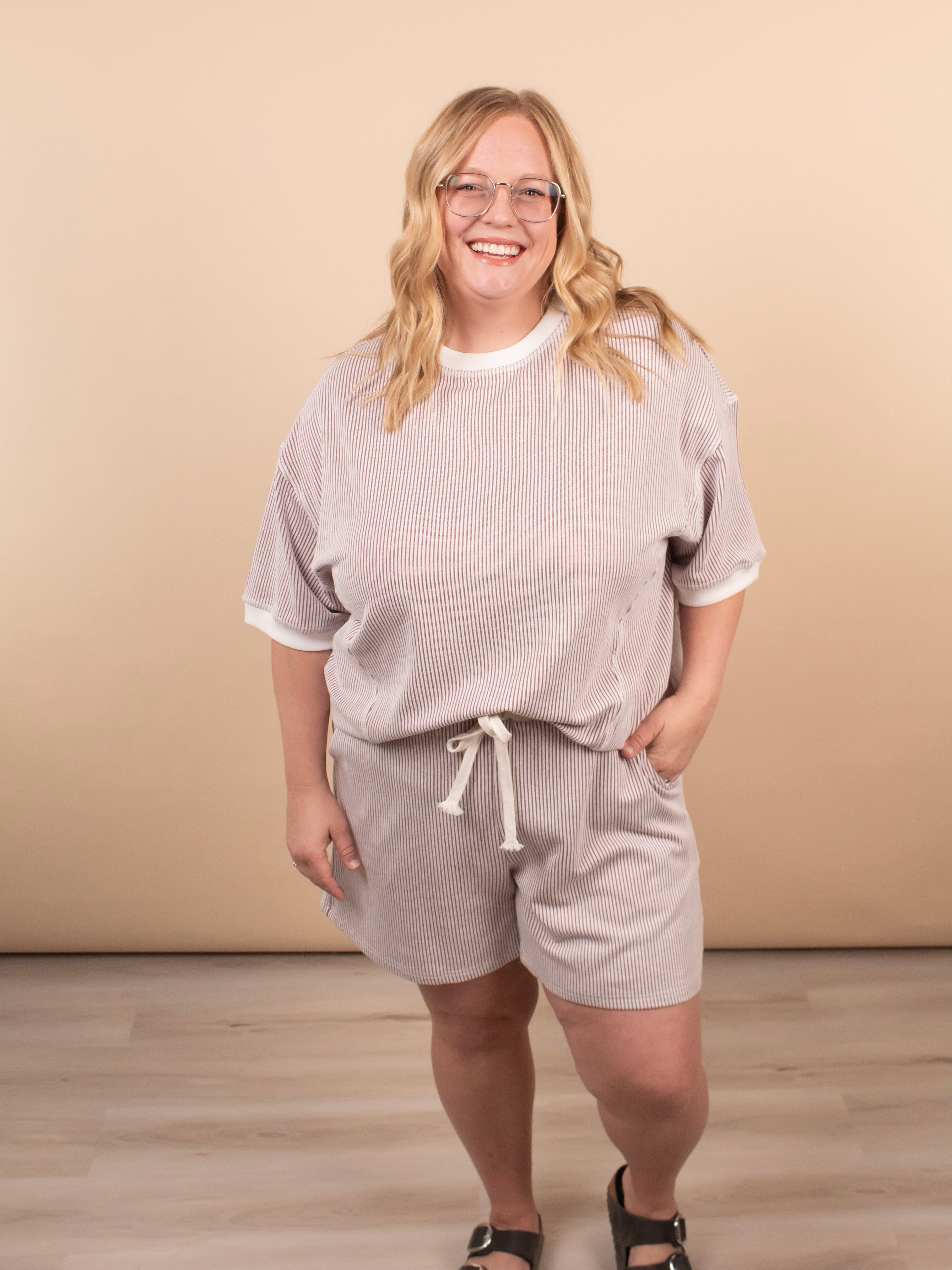 Slow Morning Ribbed Top - *Top Only* - K & Company