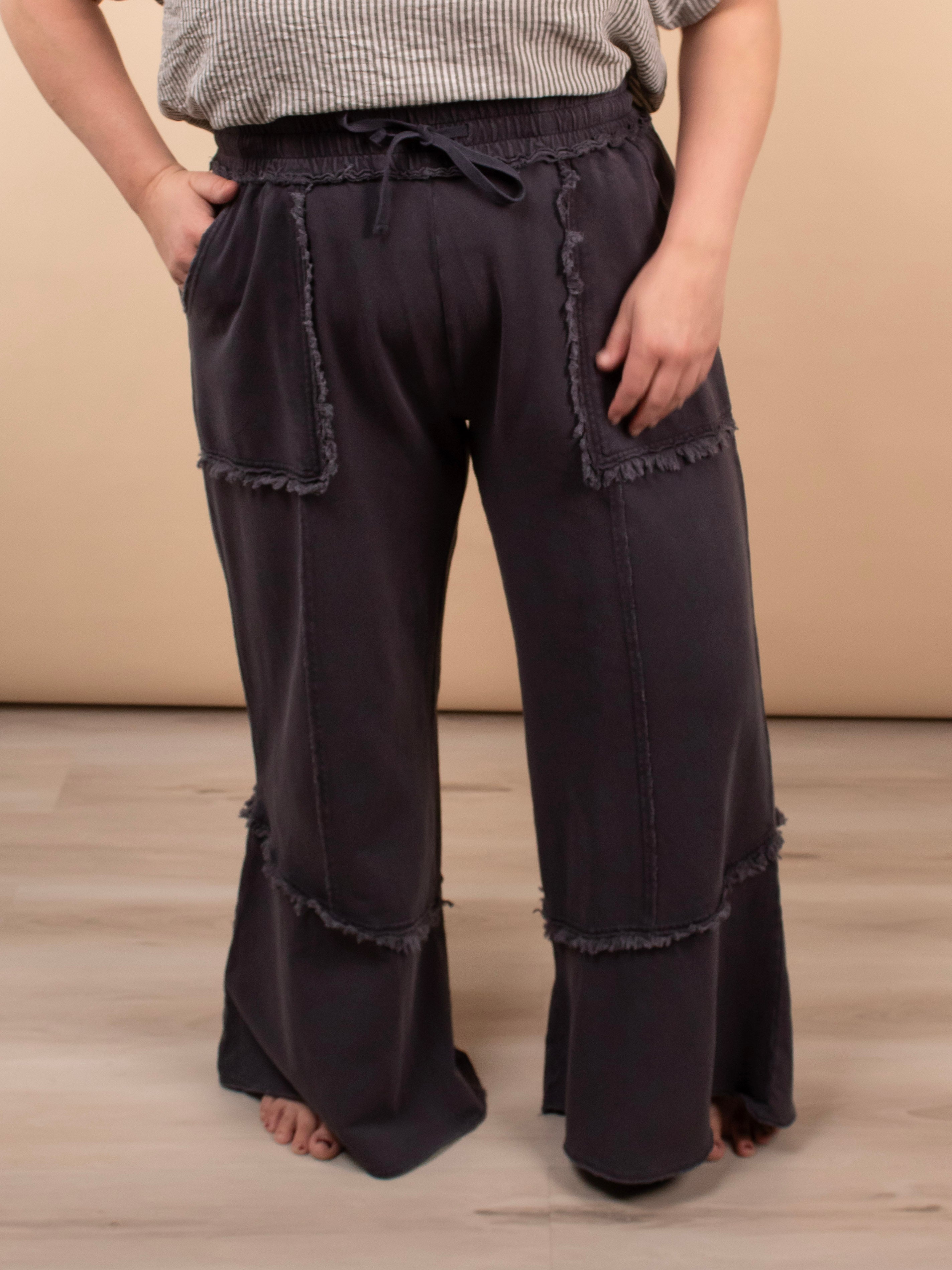 Smoke Show Wide Leg Pants - K & Company