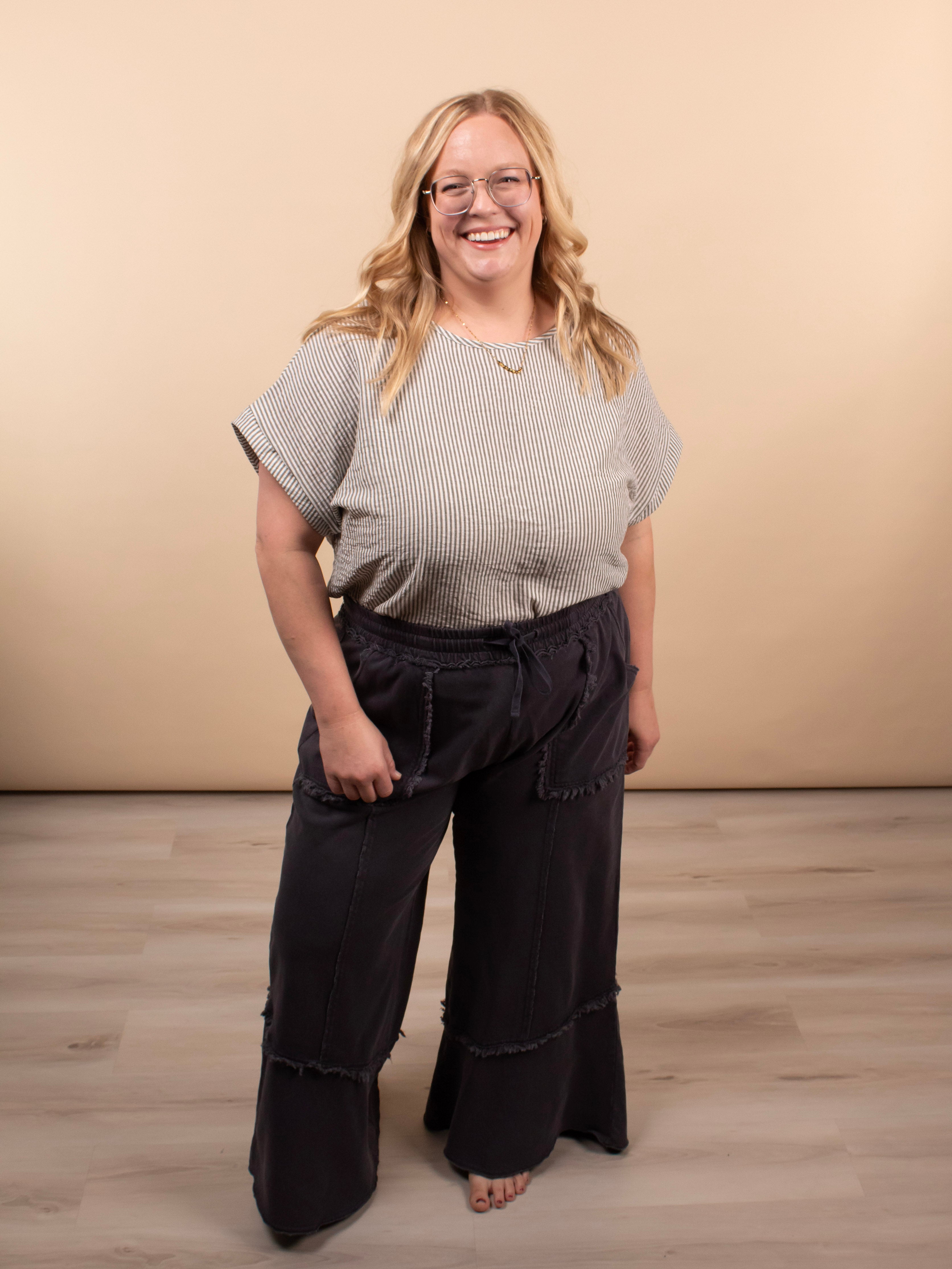 Smoke Show Wide Leg Pants - K & Company